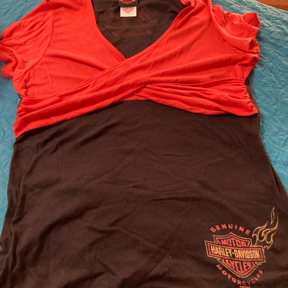 Cute Harley Davidson top